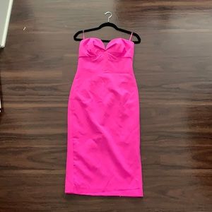 Bardot strapless dress